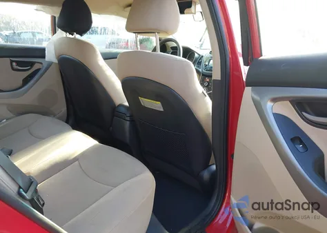 2016 Hyundai Elantra Se из США, поврежденный, VIN KMHDH4AE3GU526472